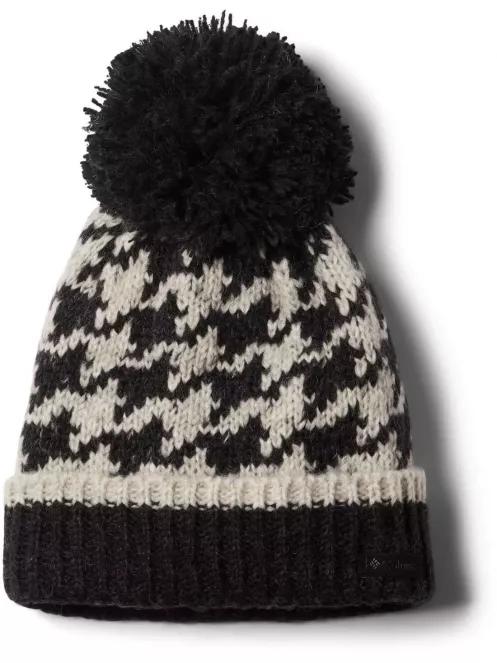 Columbia Pine Street Pom Pom Beanie női bojtos sapka fekete színben 2