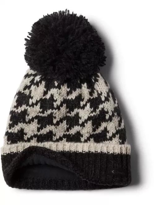 Columbia Pine Street Pom Pom Beanie női bojtos sapka fekete színben 3