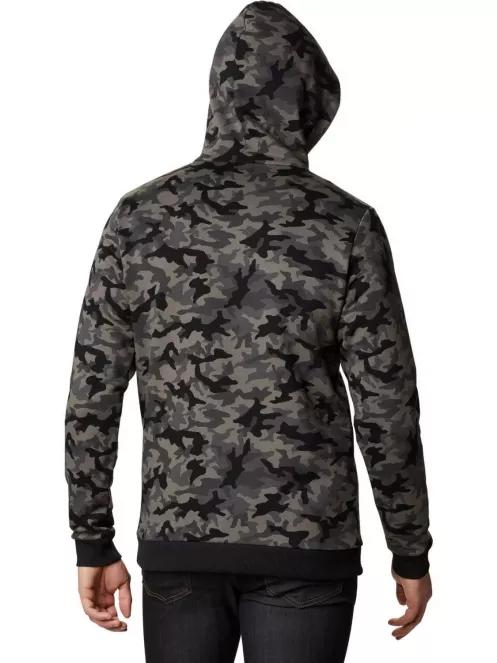 Columbia M Columbia Logo Printed Hoodie férfi kapucnis pulóver fekete színben 3