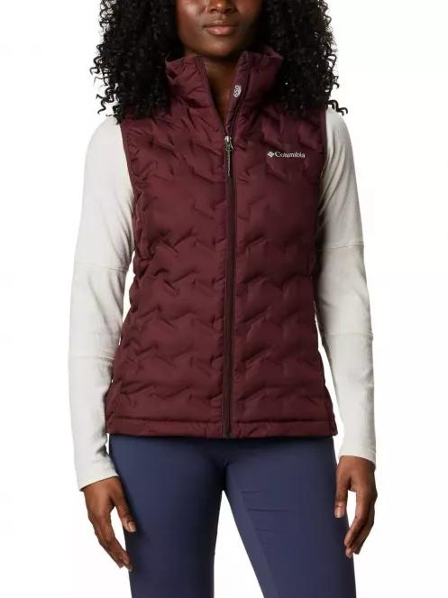 Columbia Delta Ridge Down Vest női mellény piros színben 2