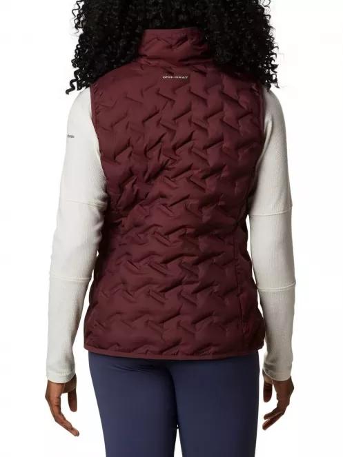 Columbia Delta Ridge Down Vest női mellény piros színben 3