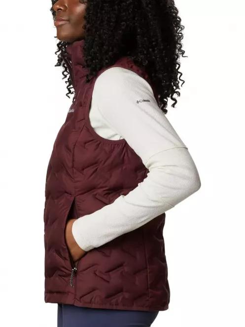 Columbia Delta Ridge Down Vest női mellény piros színben 4