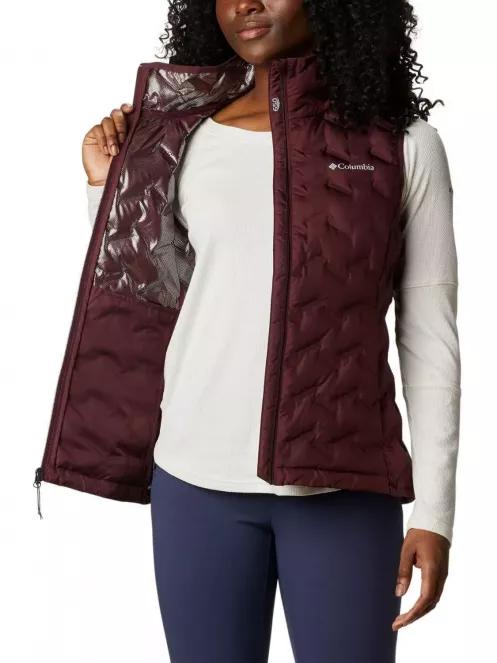 Columbia Delta Ridge Down Vest női mellény piros színben 5