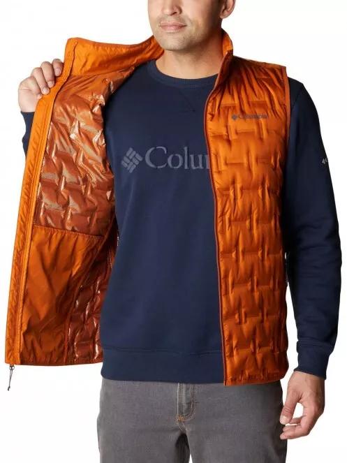 Columbia Delta Ridge Down Vest férfi mellény narancssárga színben 5