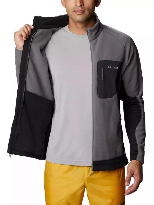 Columbia M Polar Powder Full Zip férfi polár pulóver szürke színben 5