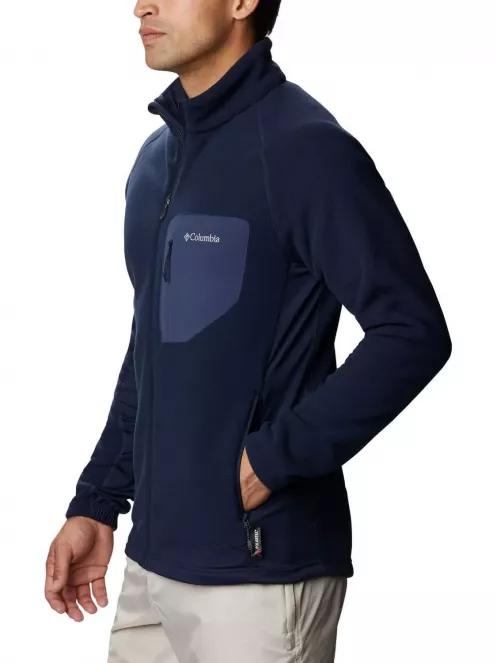 Columbia M Polar Powder Full Zip férfi polár pulóver kék színben 4