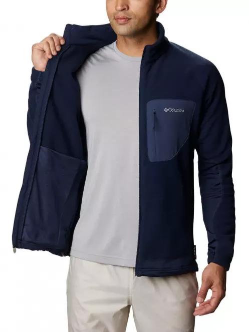 Columbia M Polar Powder Full Zip férfi polár pulóver kék színben 5