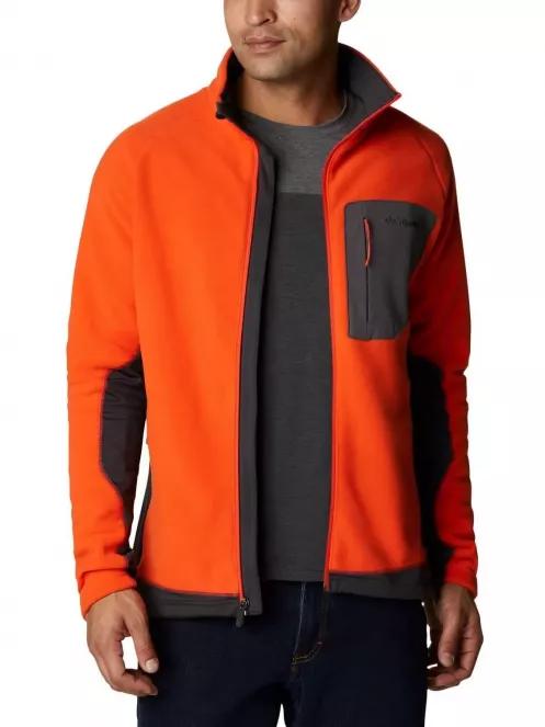 Columbia M Polar Powder Full Zip férfi polár pulóver narancssárga színben 2