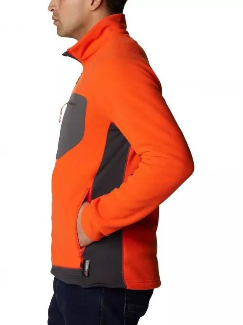 Columbia M Polar Powder Full Zip férfi polár pulóver narancssárga színben 4