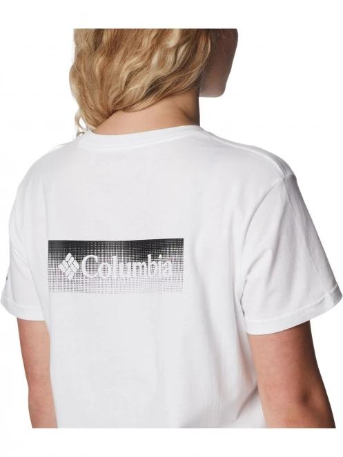 Columbia North Cascades Cropped Tee női crop top fehér színben 6