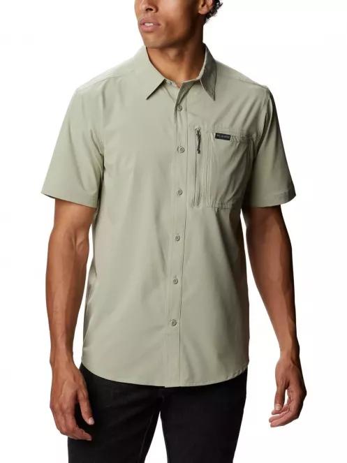 Columbia Triple Canyon Solid Short Sleeve II férfi túraing homok színben 2