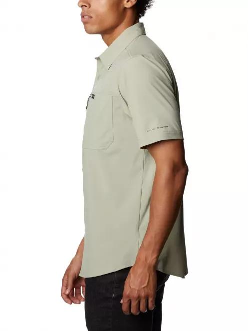 Columbia Triple Canyon Solid Short Sleeve II férfi túraing homok színben 3