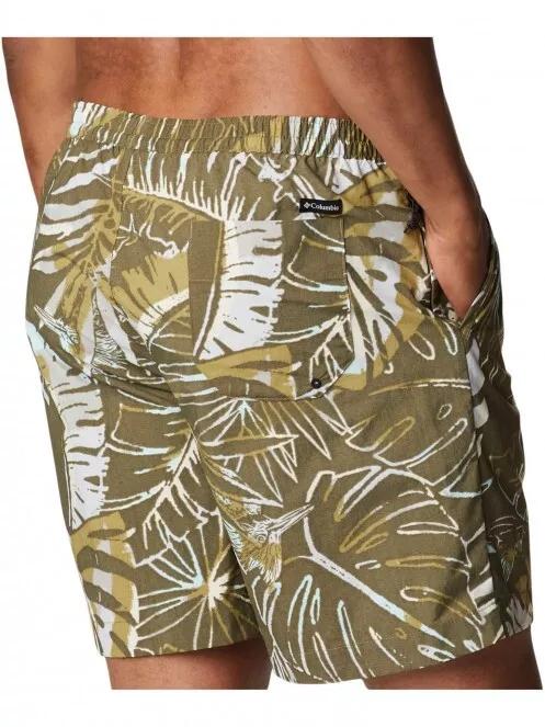 Columbia M Summerdry Short férfi fürdőnadrág zöld színben 6