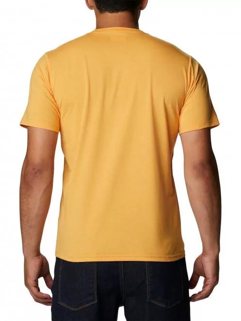 Columbia Men's Sun Trek Short Sleeve Tee férfi rövid ujjú sport póló narancssárga színben 3