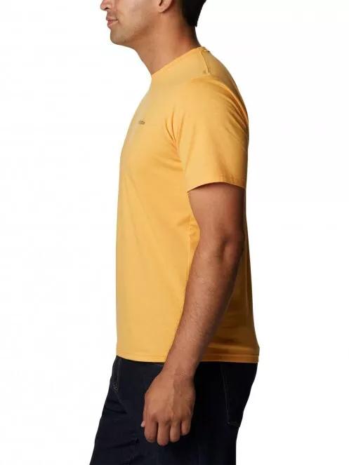 Columbia Men's Sun Trek Short Sleeve Tee férfi rövid ujjú sport póló narancssárga színben 4