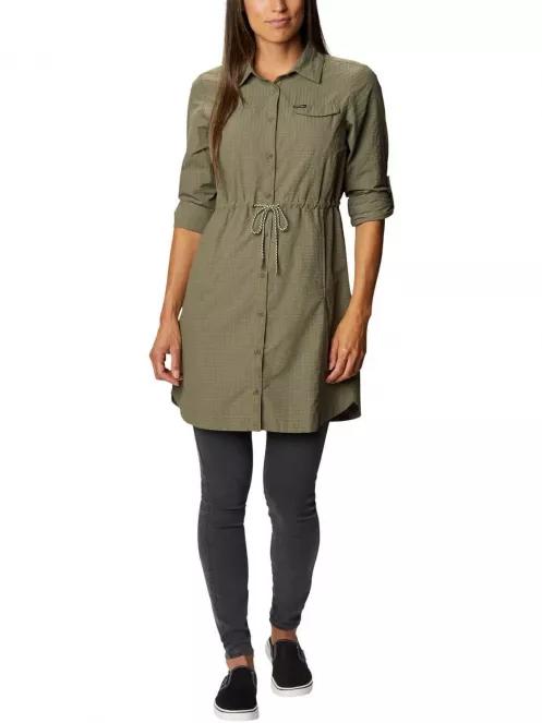 Columbia Silver Ridge Novelty Dress női blúz zöld színben 3