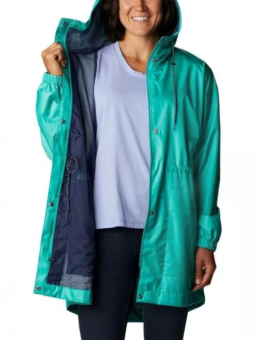 Columbia Splash Side Jacket női esőkabát zöld színben 5