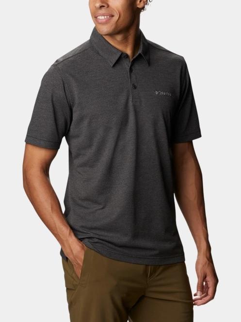 Columbia Havercamp Pique Polo férfi galléros sport póló fekete színben 5