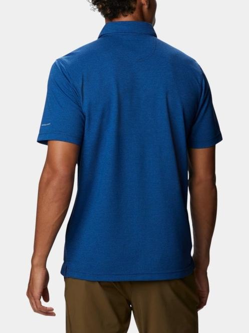 Columbia Havercamp Pique Polo férfi galléros sport póló sötétkék színben 4