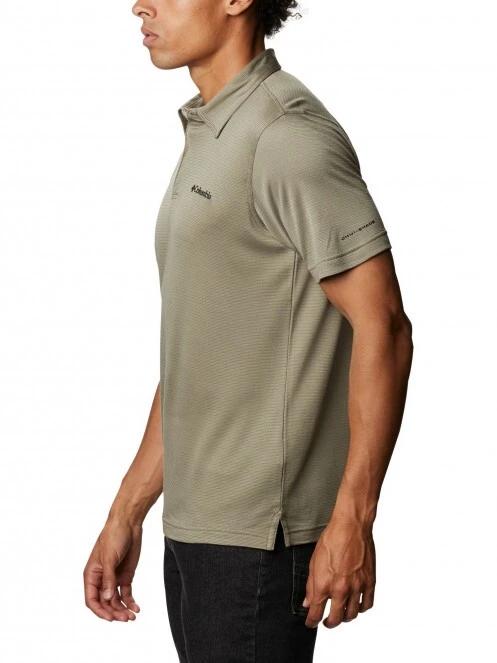 Columbia Sun Ridge Polo II férfi galléros póló oliva színben 3
