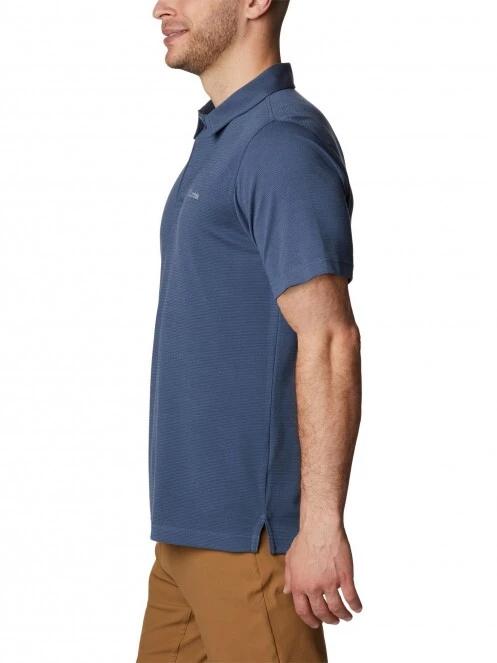 Columbia Sun Ridge Polo II férfi galléros póló kék színben 3