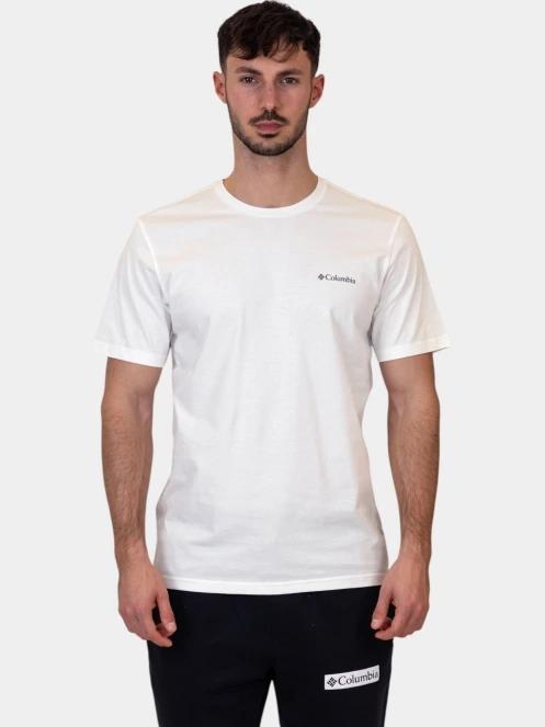 Columbia Rapid Ridge Back Graphic Tee II férfi rövid ujjú póló fehér színben 2
