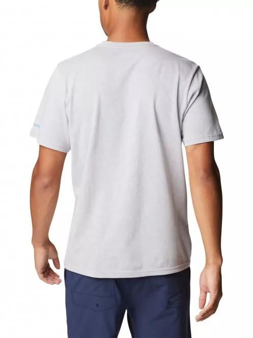 Columbia Bluff Mesa Graphic Tee II férfi rövid ujjú póló szürke színben 3