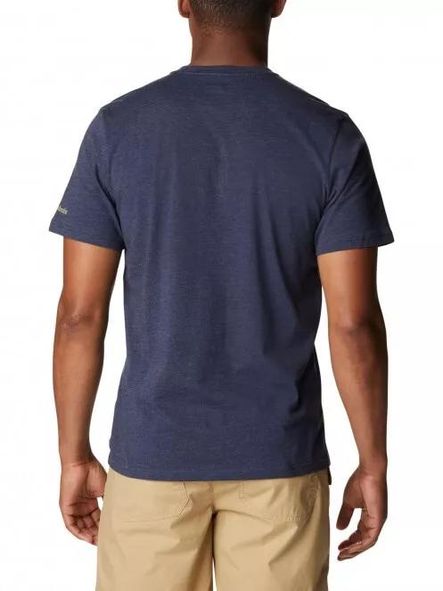 Columbia Bluff Mesa Graphic Tee II férfi rövid ujjú póló kék színben 3