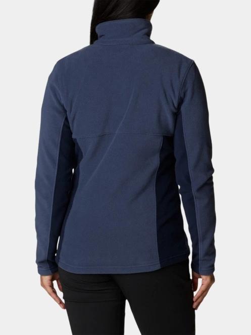 Columbia Basin Trail III Full Zip női polár pulóver kék színben 4