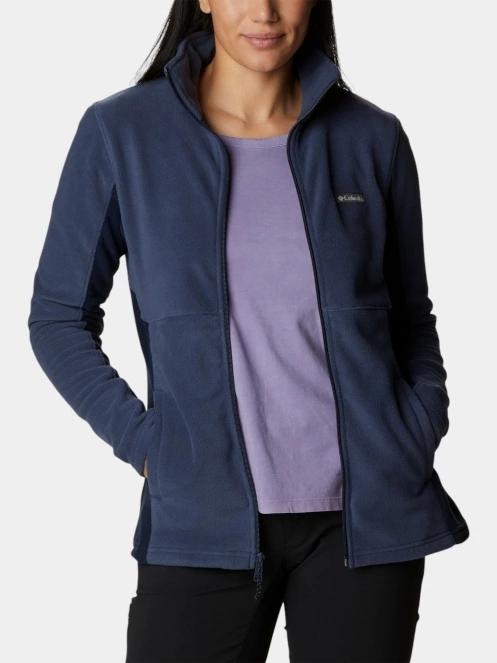 Columbia Basin Trail III Full Zip női polár pulóver kék színben 5