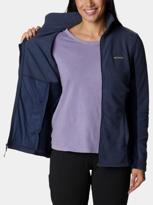 Columbia Basin Trail III Full Zip női polár pulóver kék színben 6