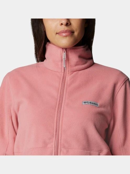 Columbia Basin Trail III Full Zip női polár pulóver rózsaszín színben 7