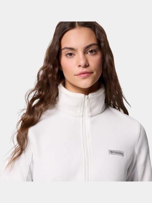 Columbia Basin Trail III Full Zip női polár pulóver fehér színben 7