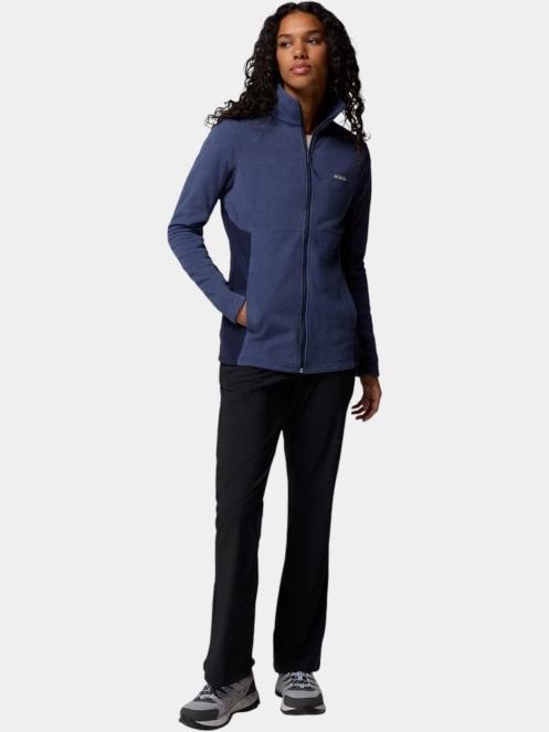 Columbia Basin Trail III Full Zip női polár pulóver sötétkék színben 5