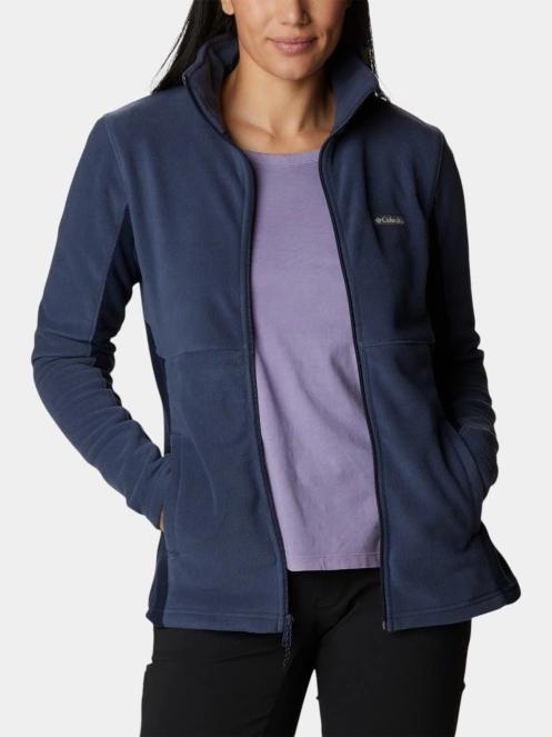 Columbia Basin Trail III Full Zip női polár pulóver sötétkék színben 8