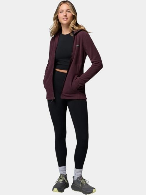 Columbia Basin Trail III Full Zip női polár pulóver bordó színben 5