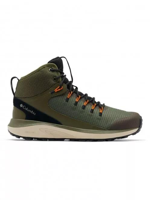 Columbia Trailstorm Mid Waterproof férfi vízhatlan túrabakancs zöld színben 3