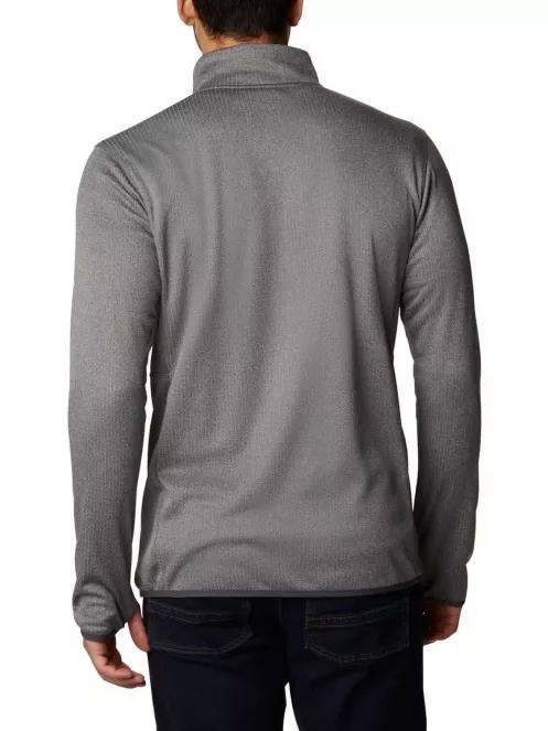 Columbia Park View Fleece Half Zip férfi polár pulóver szürke színben 3