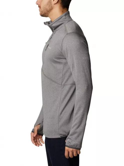 Columbia Park View Fleece Half Zip férfi polár pulóver szürke színben 4
