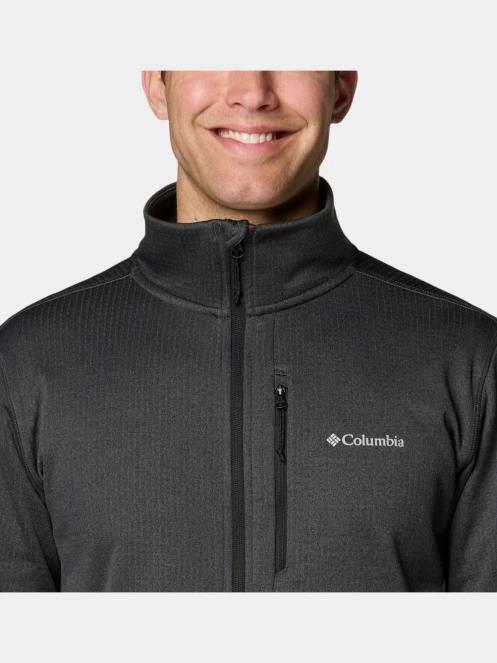 Columbia Park VIew Fleece Full Zip férfi polár pulóver fekete színben 7