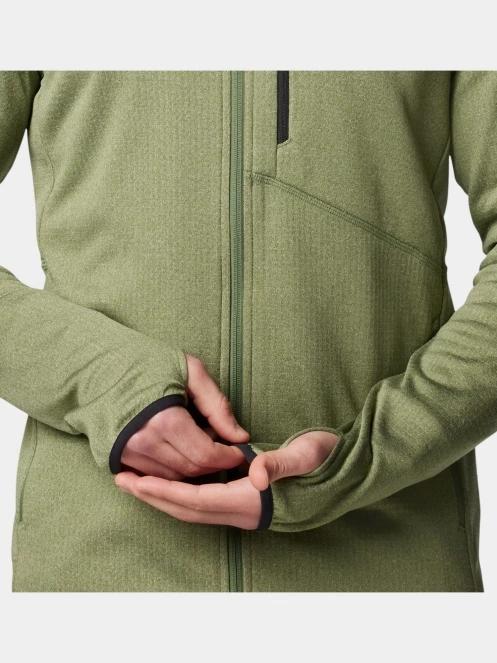 Columbia Park VIew Fleece Full Zip férfi polár pulóver zöld színben 8