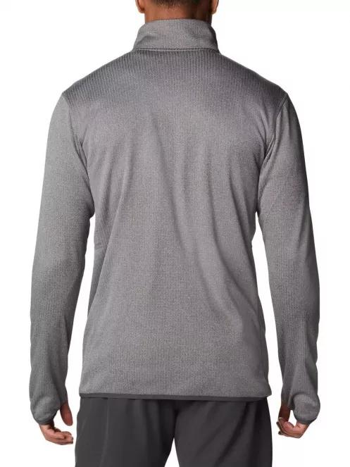 Columbia Park View Fleece Full Zip férfi polár pulóver szürke színben 3
