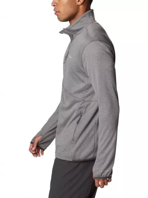 Columbia Park View Fleece Full Zip férfi polár pulóver szürke színben 4