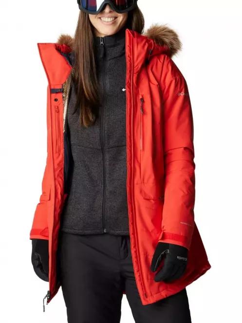 Columbia Mount Bindo II Insulated Jacket női síkabát piros színben 6