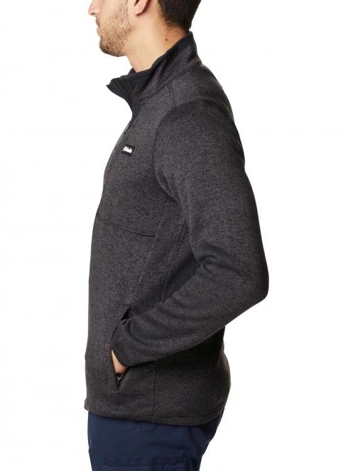 Columbia Sweater Weather Full Zip férfi polár pulóver fekete színben 3