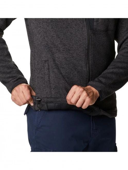 Columbia Sweater Weather Full Zip férfi polár pulóver fekete színben 6