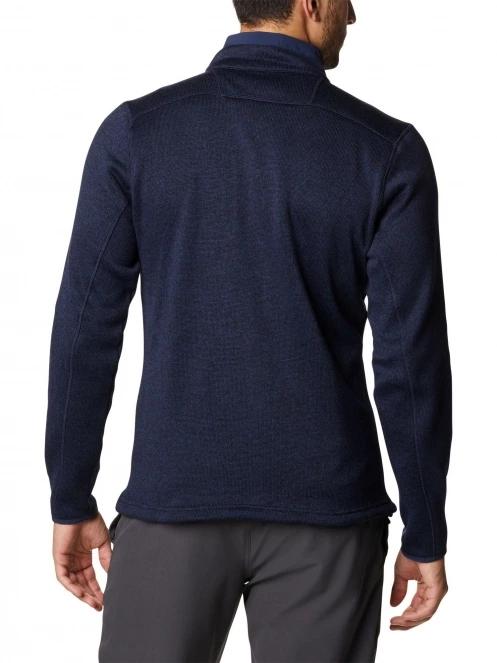 Columbia Sweater Weather Full Zip férfi polár pulóver kék színben 4