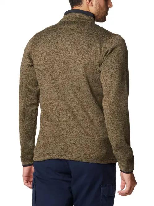 Columbia Sweater Weather Full Zip férfi polár pulóver zöld színben 3