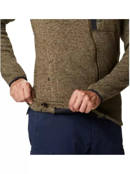 Columbia Sweater Weather Full Zip férfi polár pulóver zöld színben 7