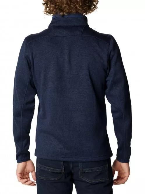 Columbia Sweater Weather Half Zip férfi polár pulóver kék színben 3